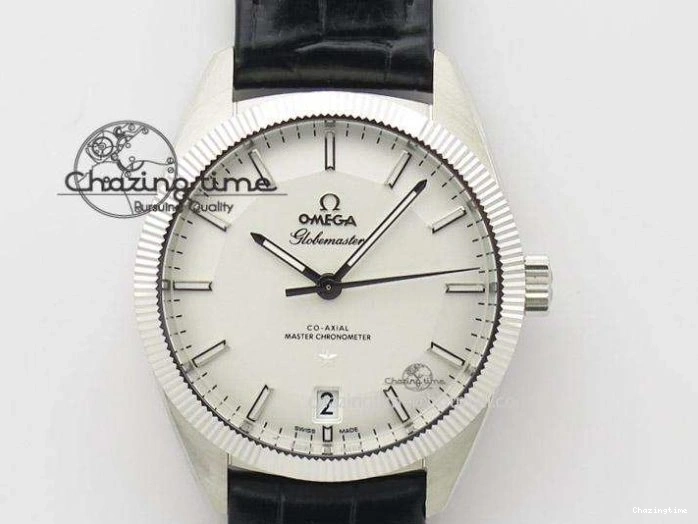 0303 Constellation 38mm SS YG VSF 1:1 Best Edition White Textured Dial on SS YG Bracelet A8500 Super Clone Upgraded 7922